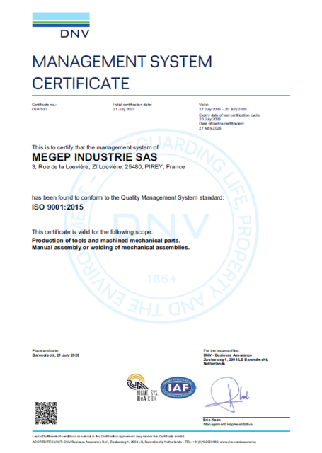 Viktech — ISO 9001